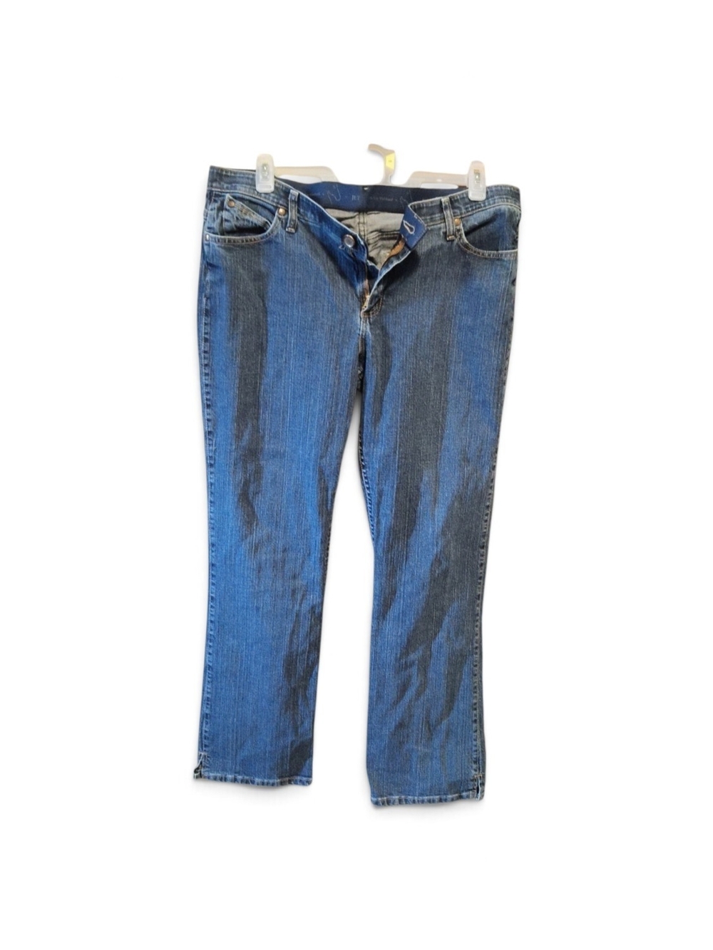 Wrangler Two-Tone Blue Straight Leg Jeans